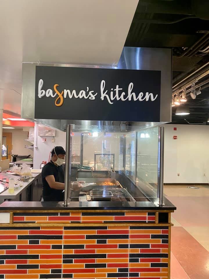 Basma's Kitchen restaurant interior showcasing Mediterranean ambiance