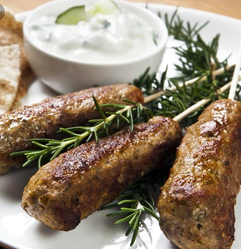 Colorful Mediterranean salad bowl with fresh vegetables