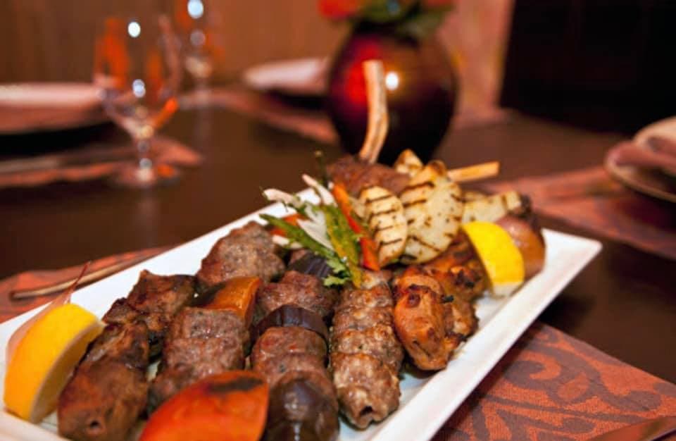 Fresh Mediterranean dishes